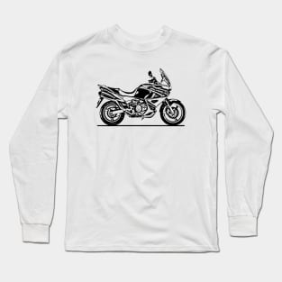 XL1100V Varadero Motorcycle Sketch Art Long Sleeve T-Shirt